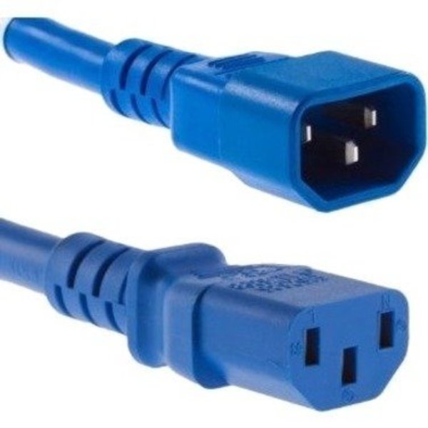 Unirise Usa 2.5Ft Power Cord C13-C14 10Amp Blue PWRC13C142.5FBLU